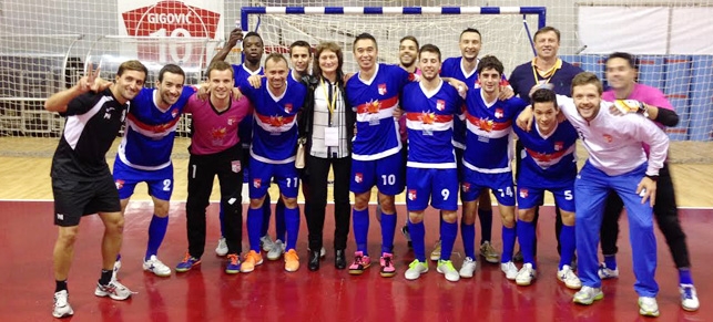 UEFA Futsal Cup main stage matches started on October 1, 2014. English champion Baku United